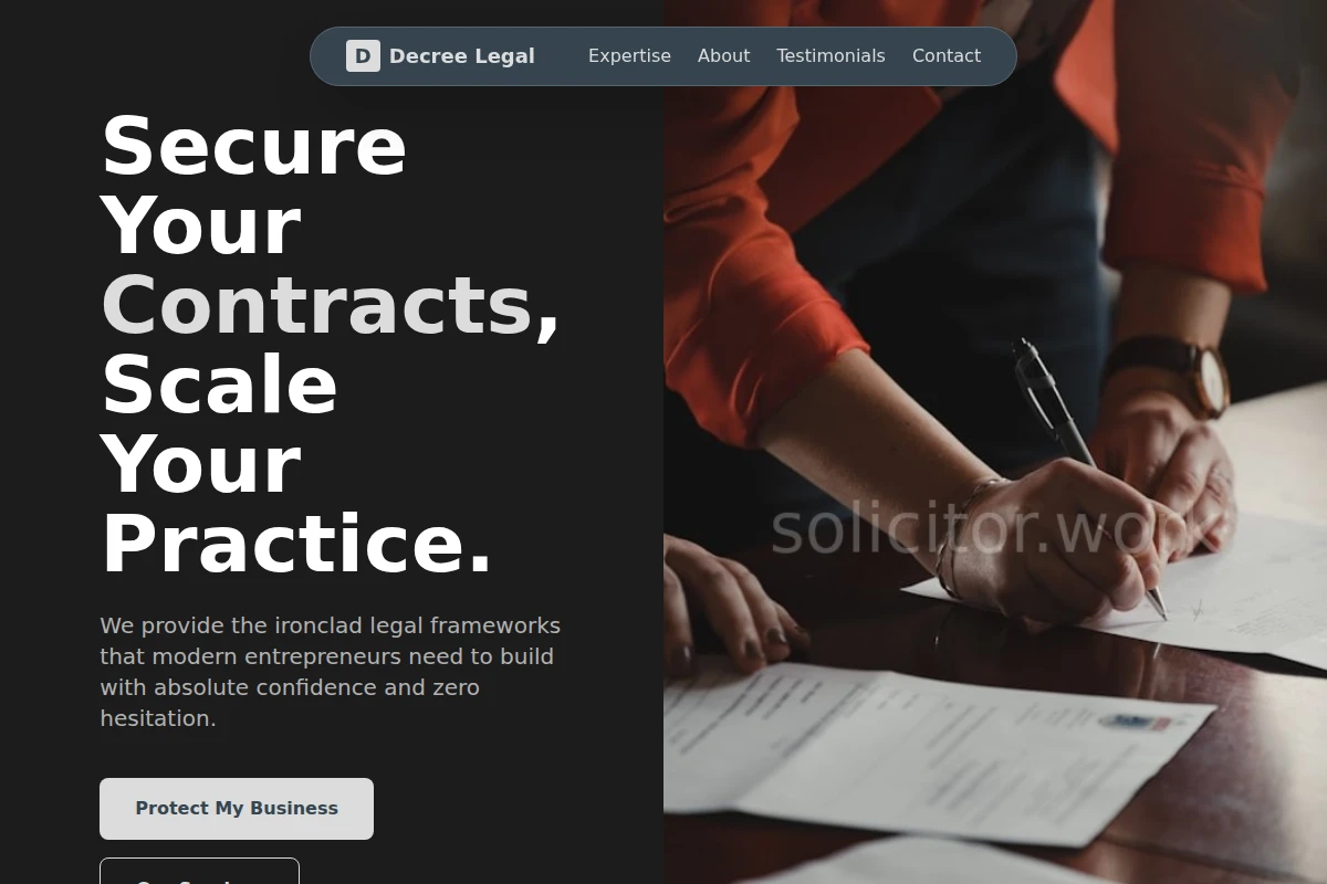 Decree Legal