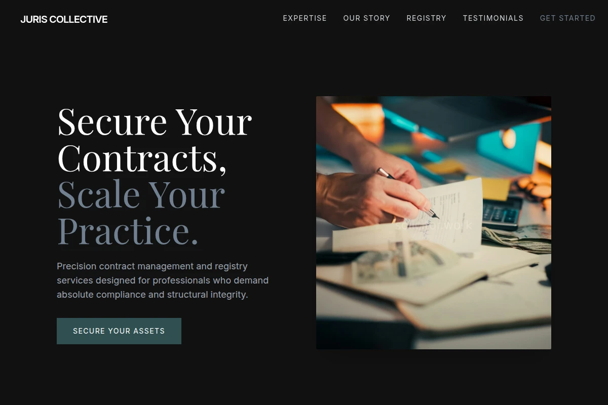 Registry Legal Contract